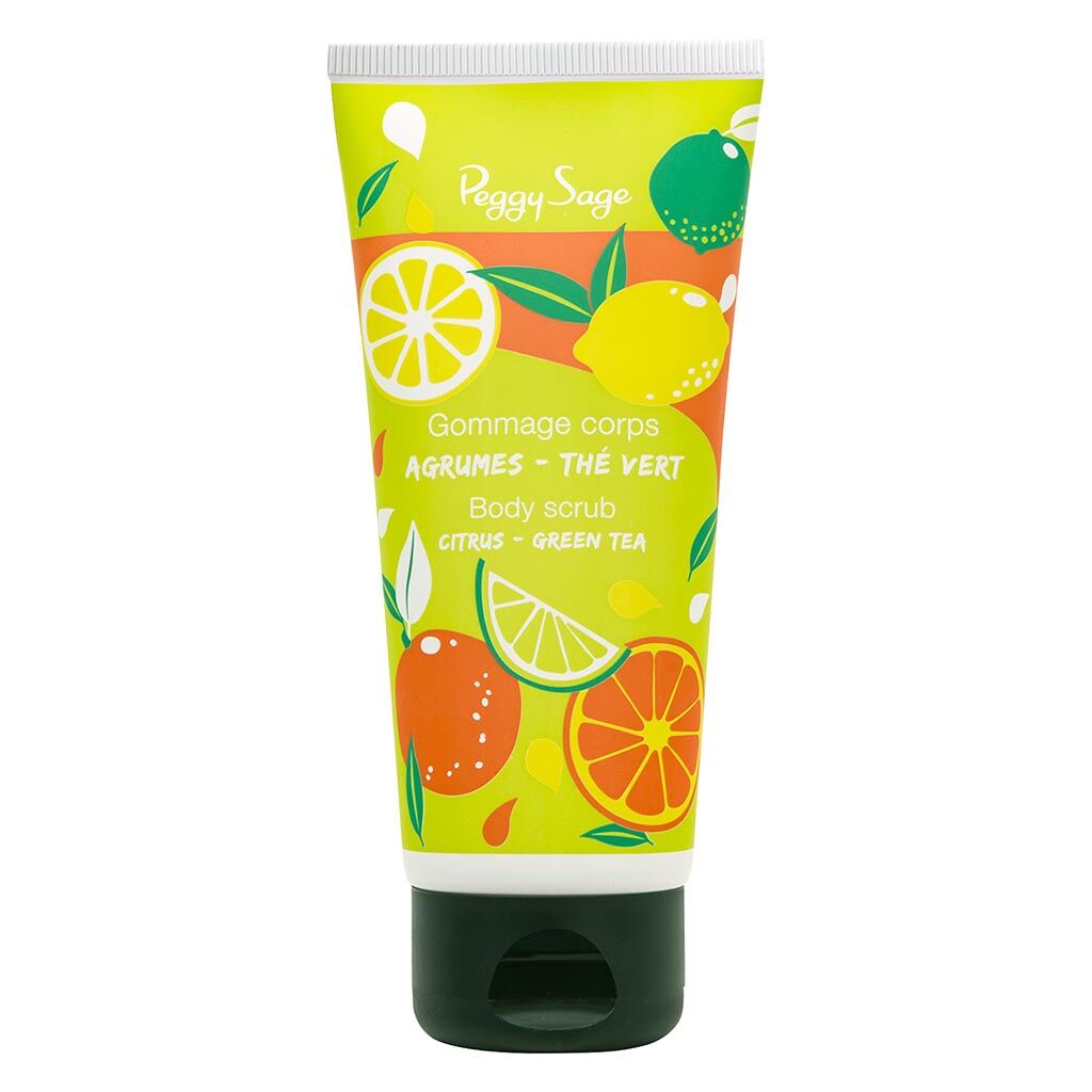 Peggy Sage: Body Scrub Citrus / Green tea 100ml Peggy Sage Body Scrub Citrus Green tea 100ml