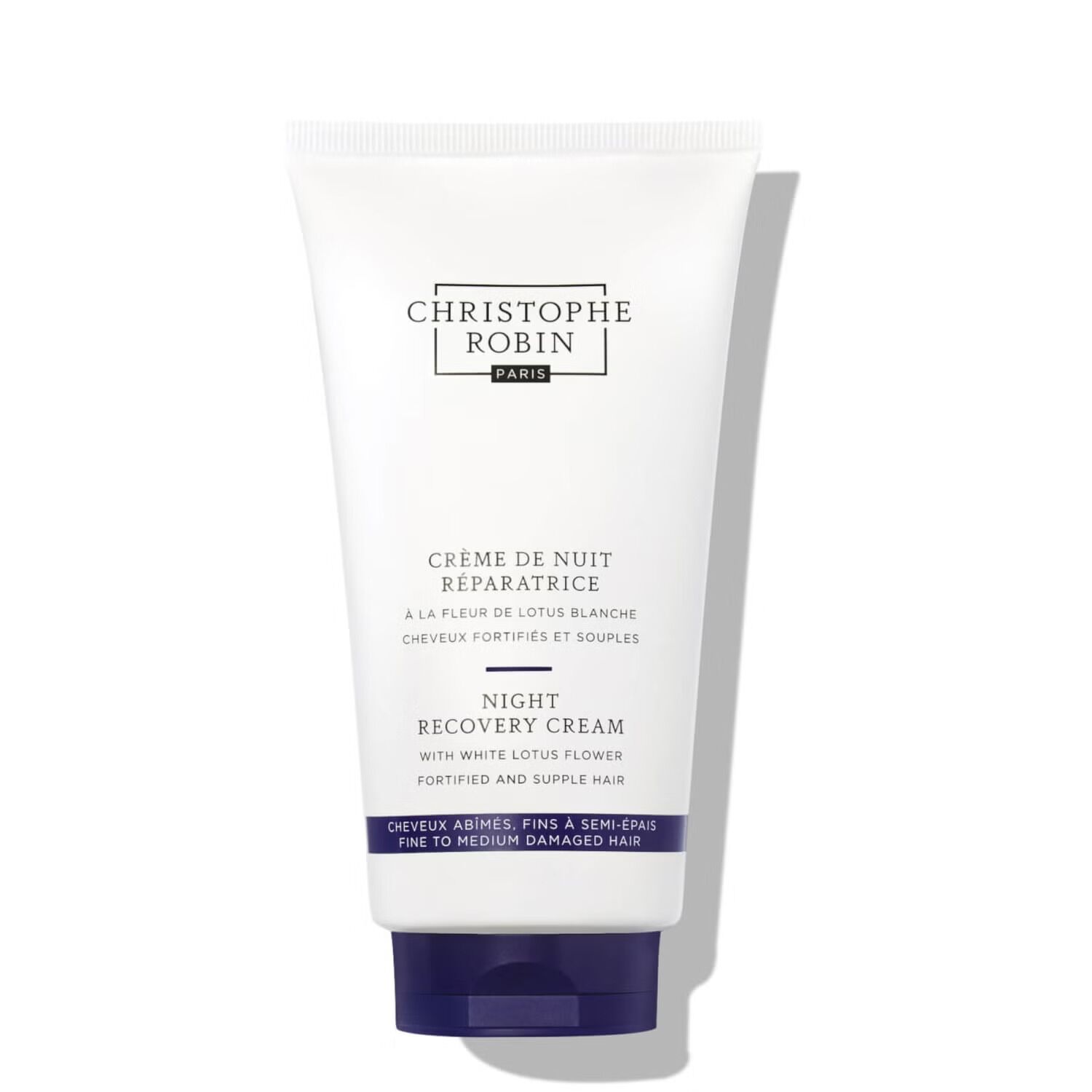 Christophe Robin Night Recovery Cream With White Lotus Flower 150 ml Night Recovery Cream